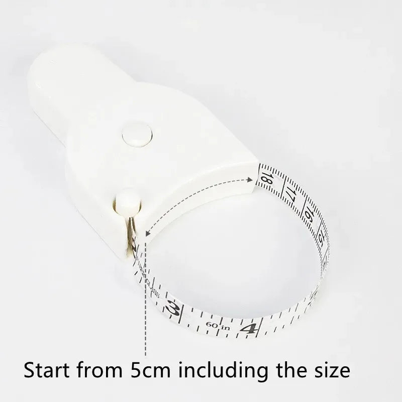 Body Tape Measure Automatic Telescopic for Body（150cm/59inch additional angle
