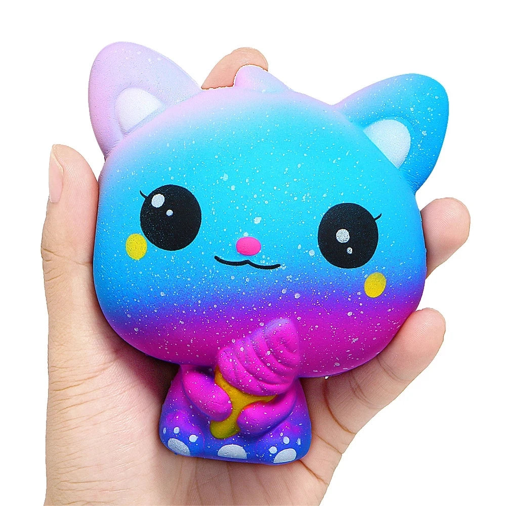 Cartoon Ice Cream Squishy Toy | Slow Rising PU Squishies for Stress Relief alternate view