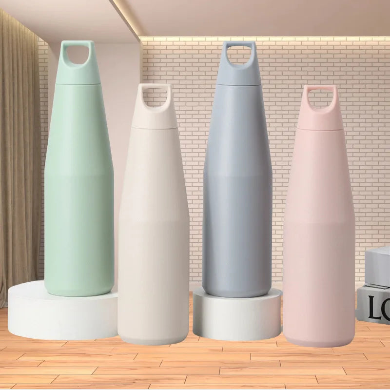 Steel Japanese Style Vacuum Thermos 580/1080ml Double Wall Ice Cooler Home Vacuum S additional angle