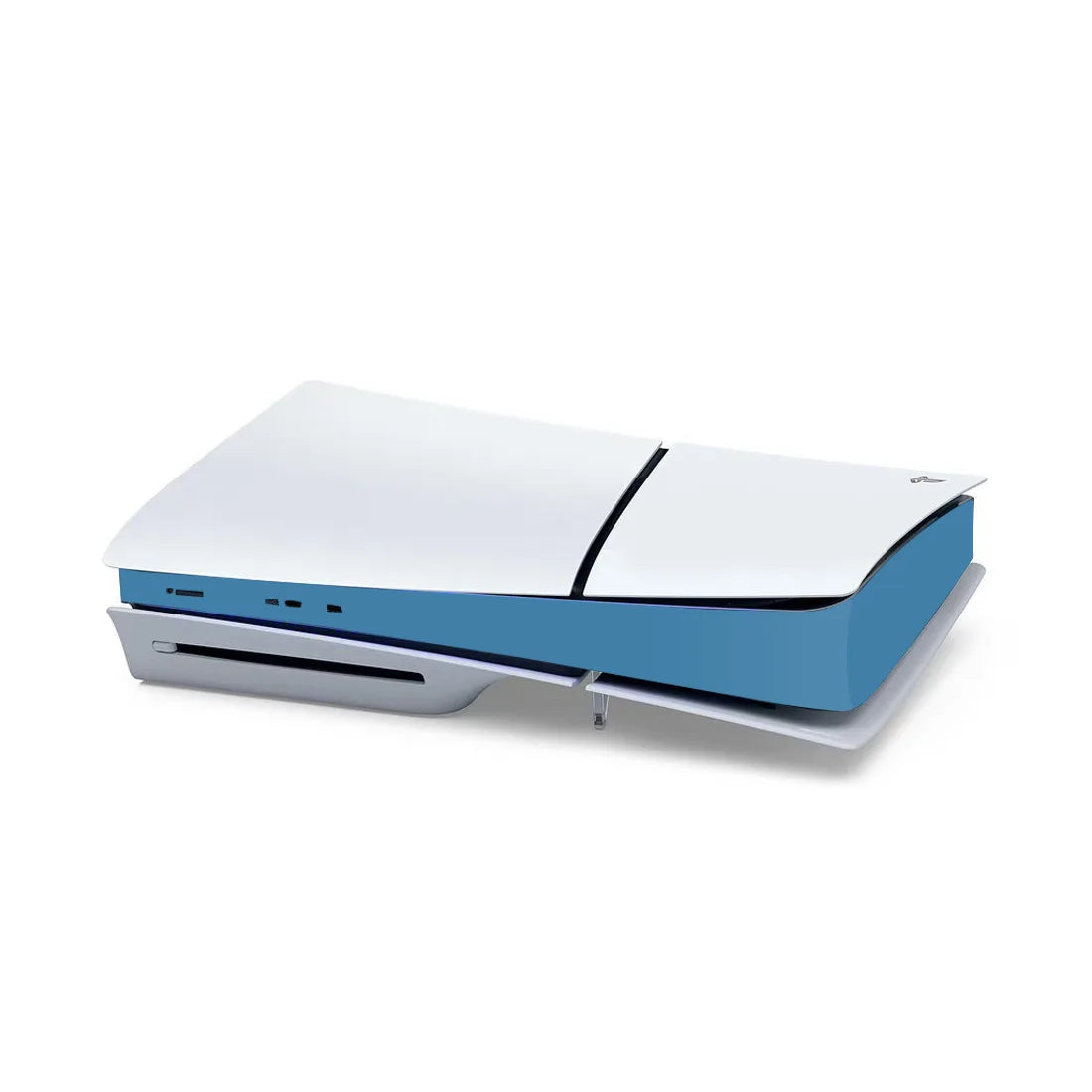 For Sony PS5 Slim Console Carbon Fiber Skin Cover Sticker Host Center Decals Game Con lifestyle view