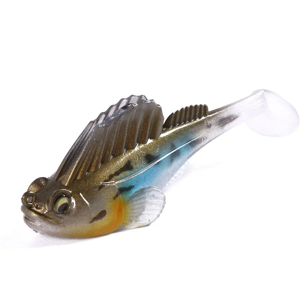 1pcs Silicone Dark Sleeper Wobbler Fishing Lure 7g 14g 20g Sinking Soft Lure Jig hook alternate view