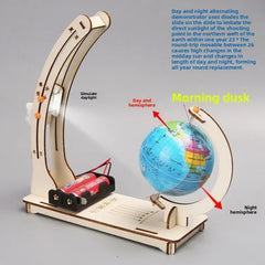 Kids Science Toys Day Night Alternation Globe Funny Teaching Aids Educational Toys DIY T detail view