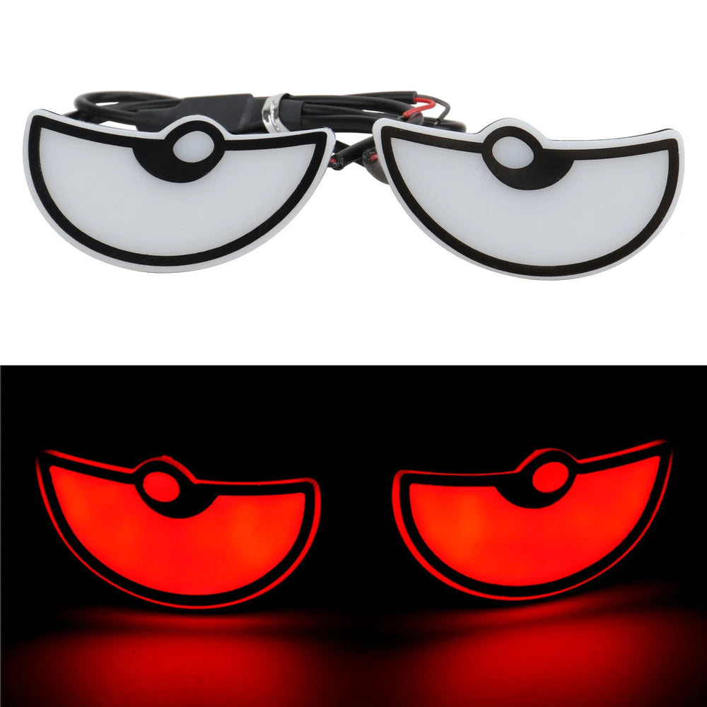 2PCS Car LED Demon Eye Light | Universal Dynamic Strobe Turn Signal Decorative Lights detail view