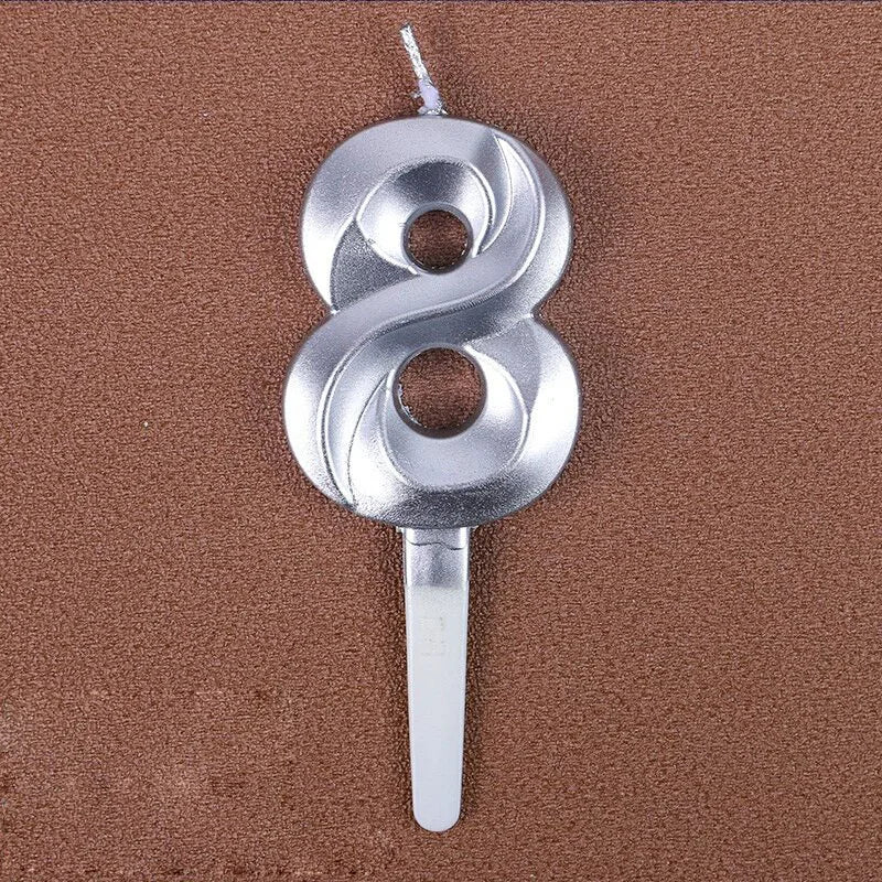 Candles Digital Candle Cake Topper Birthday Party Wedding Cake alternate view