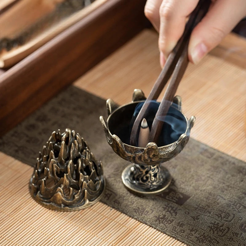 Boshan Incense Burner | Creative Portable Home Office Decor detail view