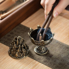 Boshan Incense Burner | Creative Portable Home Office Decor detail view
