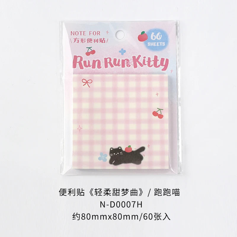 60pcs/lot Kawaii Ins Message Memo DIY Handmade detail view