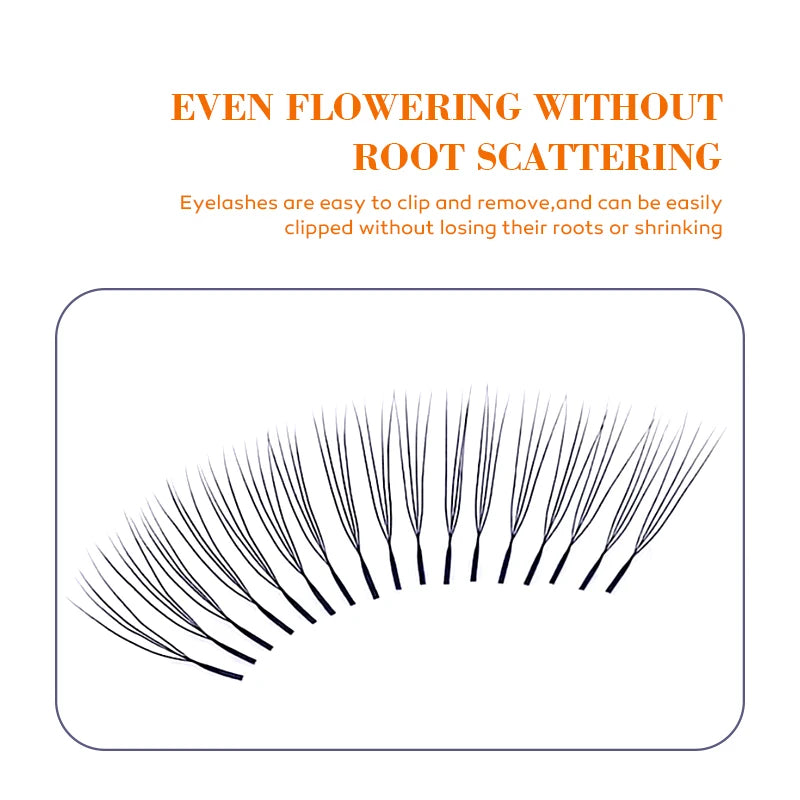 U-Shape 4D Eyelash Extension Tray | Natural Salon-Grade Lashes lifestyle view