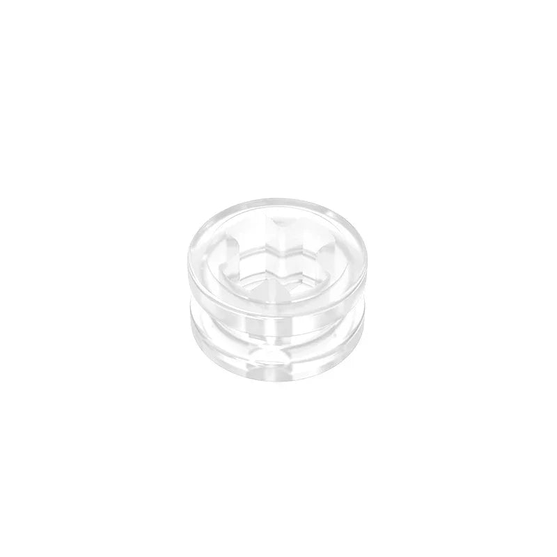Gobricks GDS-616 Technical Bush 1/2 Smooth Building Blocks | Compatible with Lego 32123 detail view