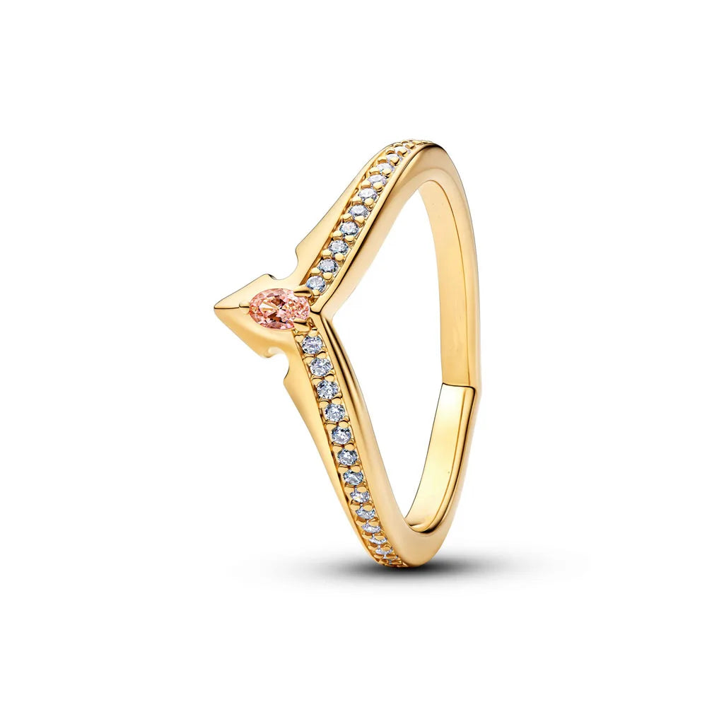 Hot Selling 925 Silver,Heart-shaped,Floral,Butterfly Ring,Size 6 7 8 9,Suitable for Euro detail view