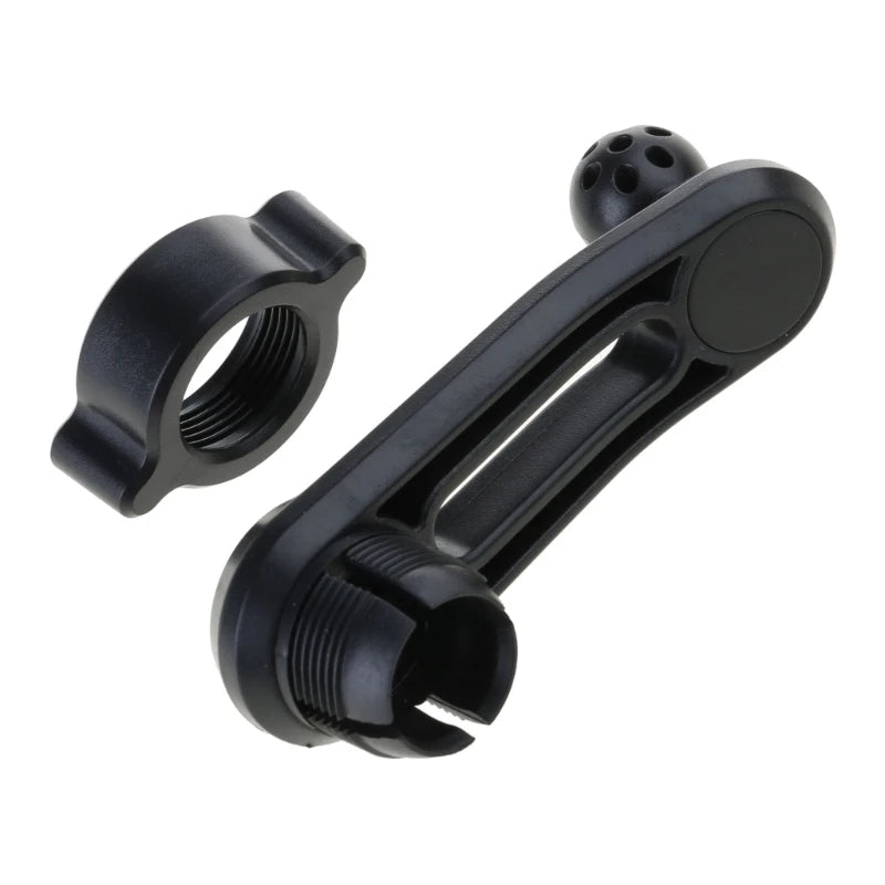 Car Phone Holder 17mm Round Mount Splitter Adapter Durable Plastic Phone Stand Extension detail view