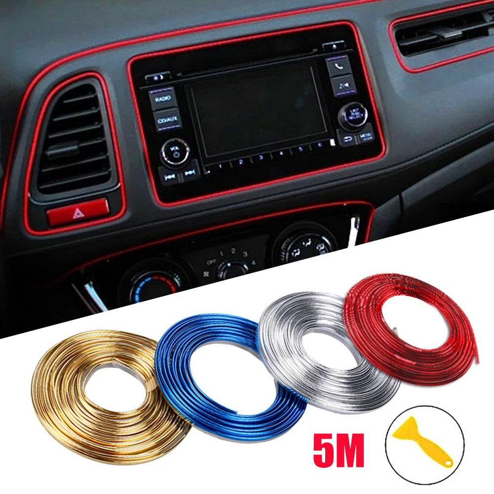 Flexible Car Moulding Decoration Strips Interior Trim