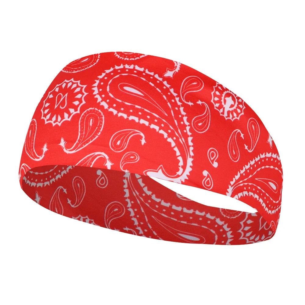 Sports Hair Bands Elastic Yoga Hairbands Absorbing Sweat Headband Women Men Running F alternate view