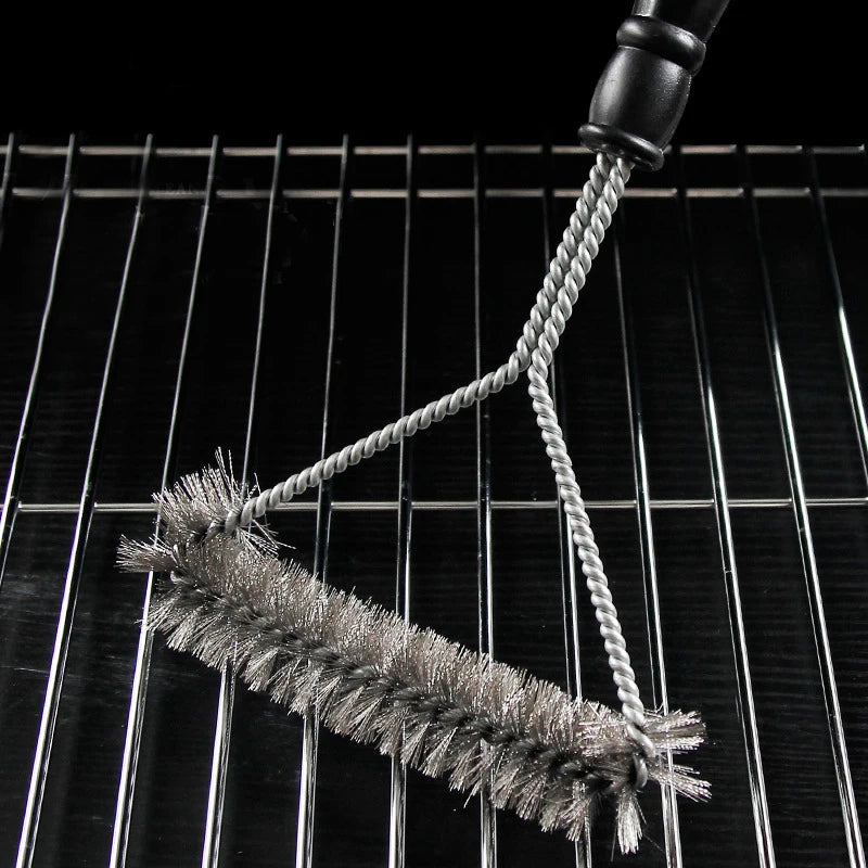 Barbecue Grill BBQ Brush Clean Tool Grill Accessories Stainless Steel Bristles Non-st alternate view