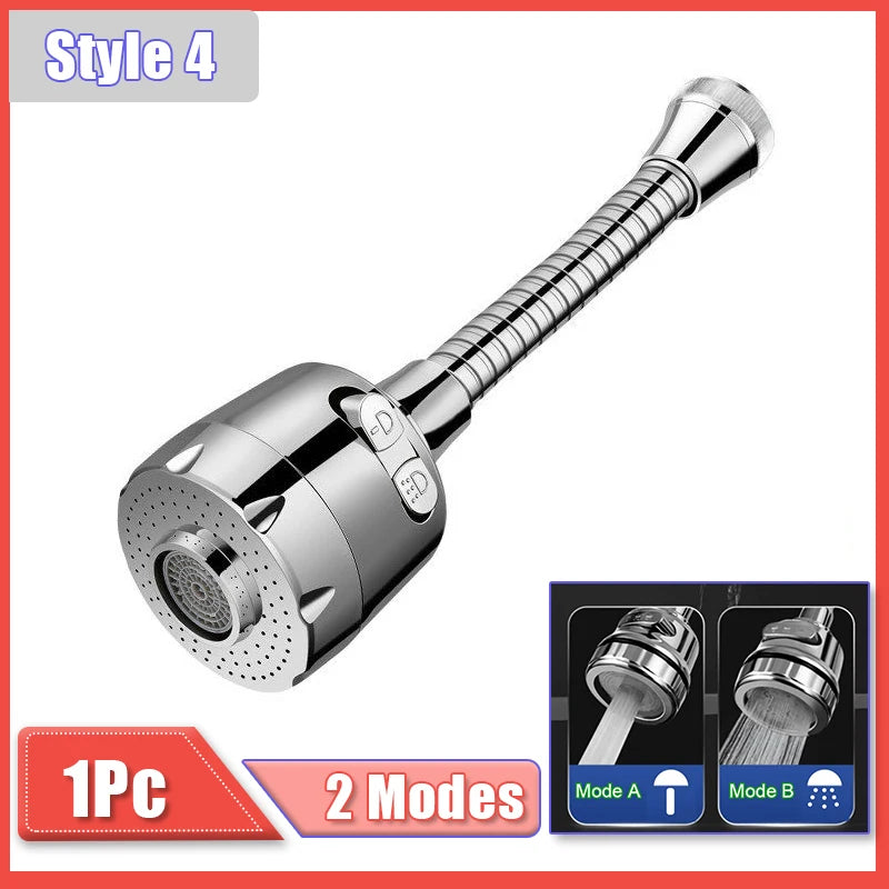 Universal Kitchen Faucet Adapter 360 Rotation Extender