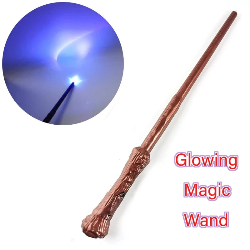 Glowing Magic Wand with Lights & Spell Sounds - Vibration Feedback Role-Play Cosplay Toy detail view