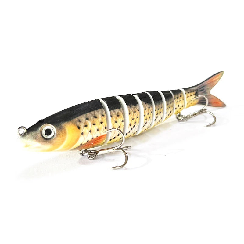 Fishing Lure Multi-Joint Fish Fishing Kit Slow Sinking Realistic Hard Lure Swimbait F lifestyle view