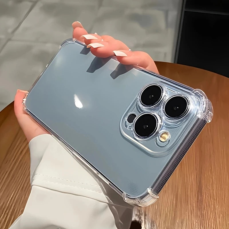 Luxury Shockproof Transparent Case For iPhone 15 14 13 12 11 16 Pro Max 15 Plus Bumpe alternate view
