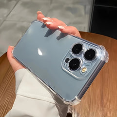 Luxury Shockproof Transparent Case For iPhone 15 14 13 12 11 16 Pro Max 15 Plus Bumpe alternate view