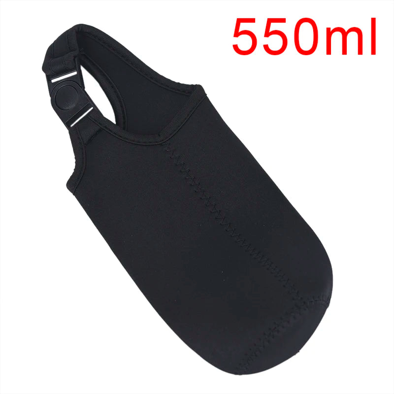 Water Bottle Sleeve Cover Neoprene Insulated Bag Case Pouch Carrier Protector detail view