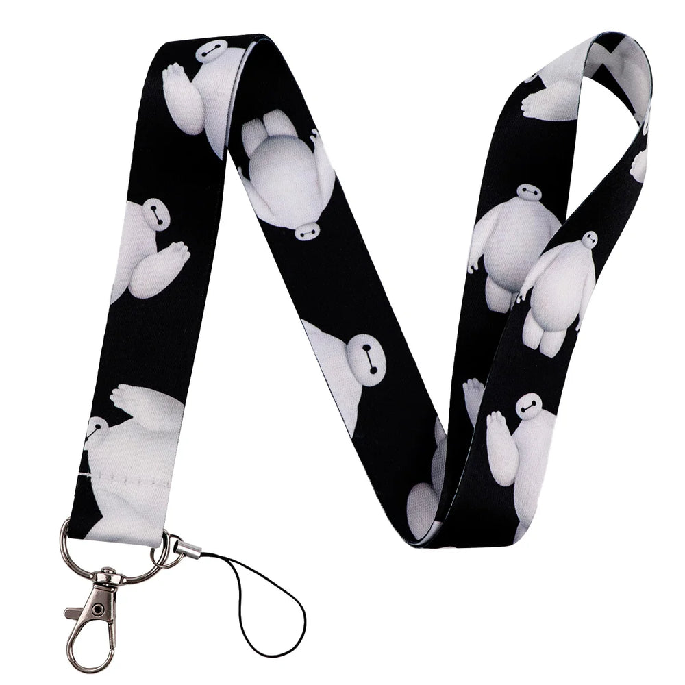 Cartoon Animal Keychain Lanyard | Anti-Lost Rope Strap for Keys lifestyle view