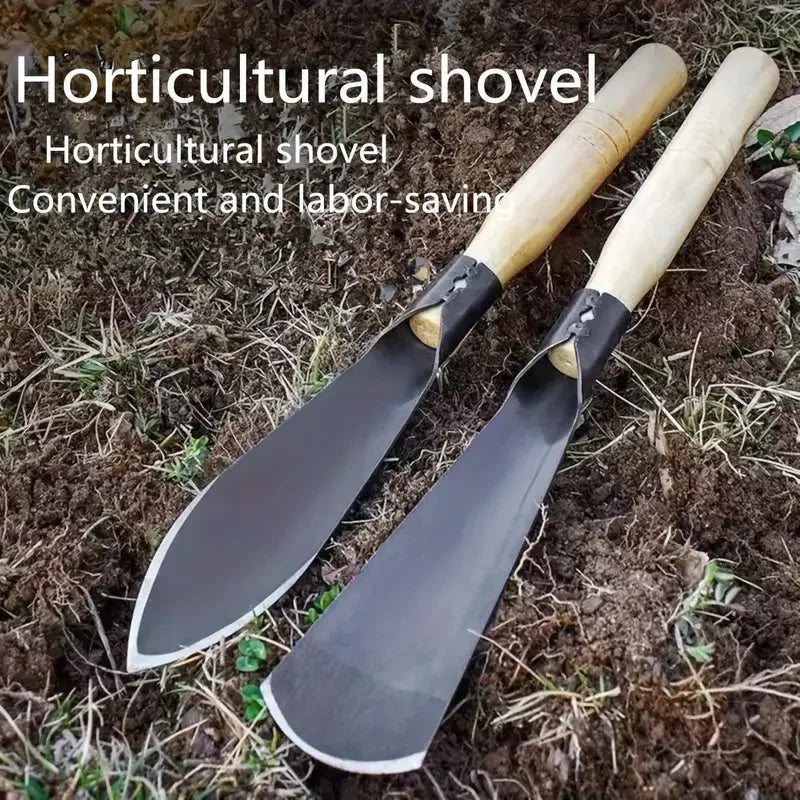 Manganese Steel Garden Shovel – Flat &amp; Pointed