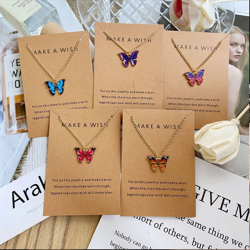 104 Pcs/Set Fashion Metal Pearl Zircon Earrings Butterfly Necklaces Bracelets Rings Co close-up view