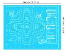 Silicone Baking Supplies Rolling Mat Housewares Kitchen Food Grade Pastry and Pastry A close-up view