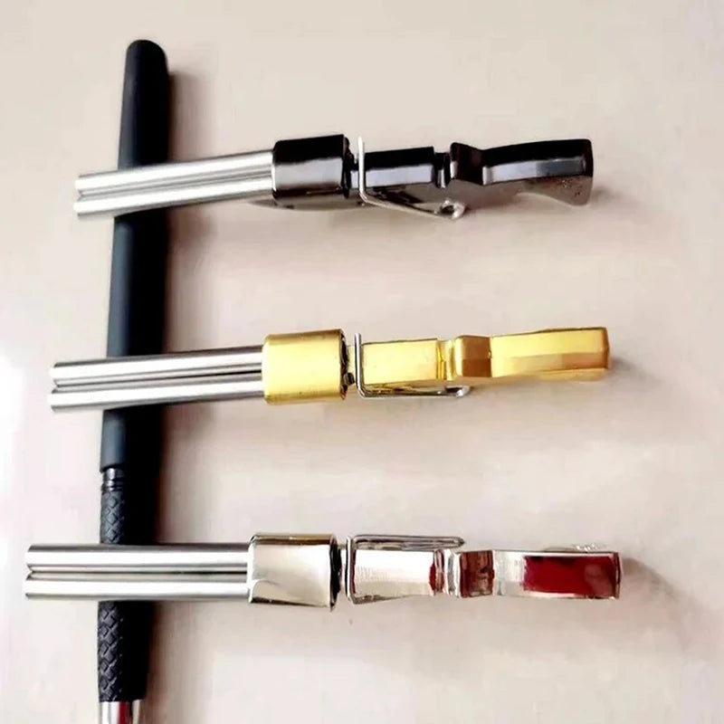Mini Toothpick Gun | Metal Shooting Toy for Fun and Decompression lifestyle view