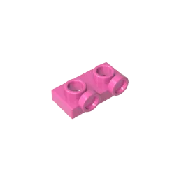 Gobricks GDS-90193 1 x 2 Panel with Raised Dot | Compatible Building Block for DIY Cr alternate view