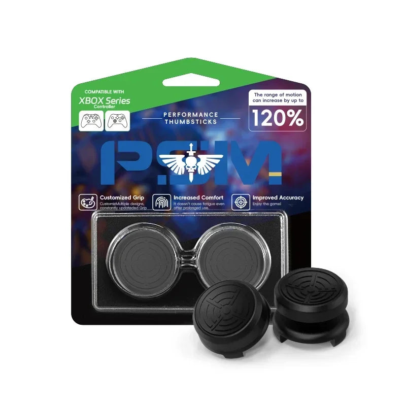 DATA FROG 2PCS High-Rise Analog Stick Cap for PS4 PS5 Xbox One Controller | FPS Preci lifestyle view