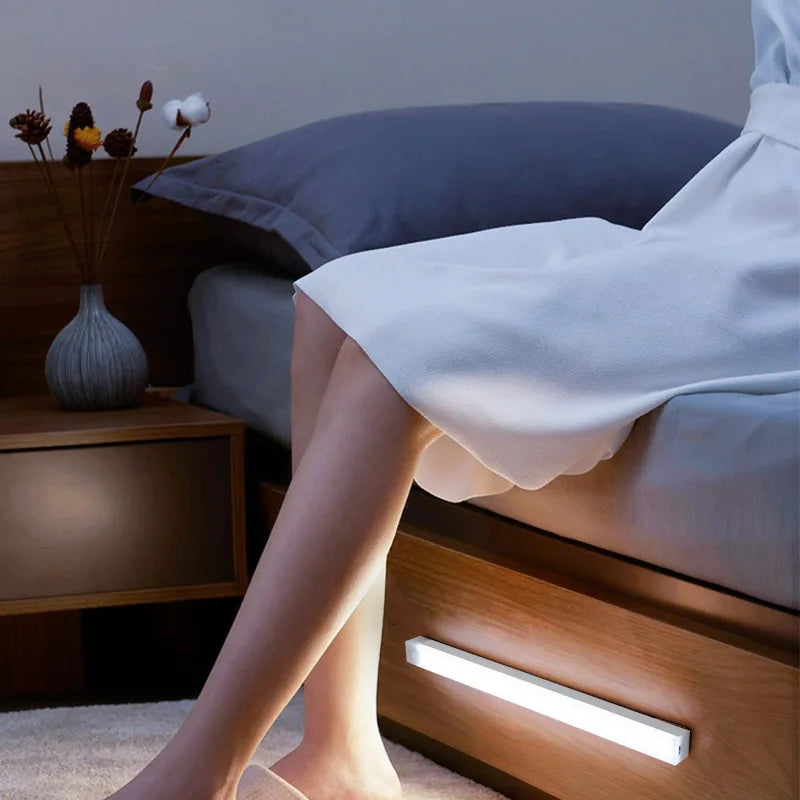Wireless USB Rechargeable Motion Sensor LED Bar Light Induction Night Light Portabl additional angle
