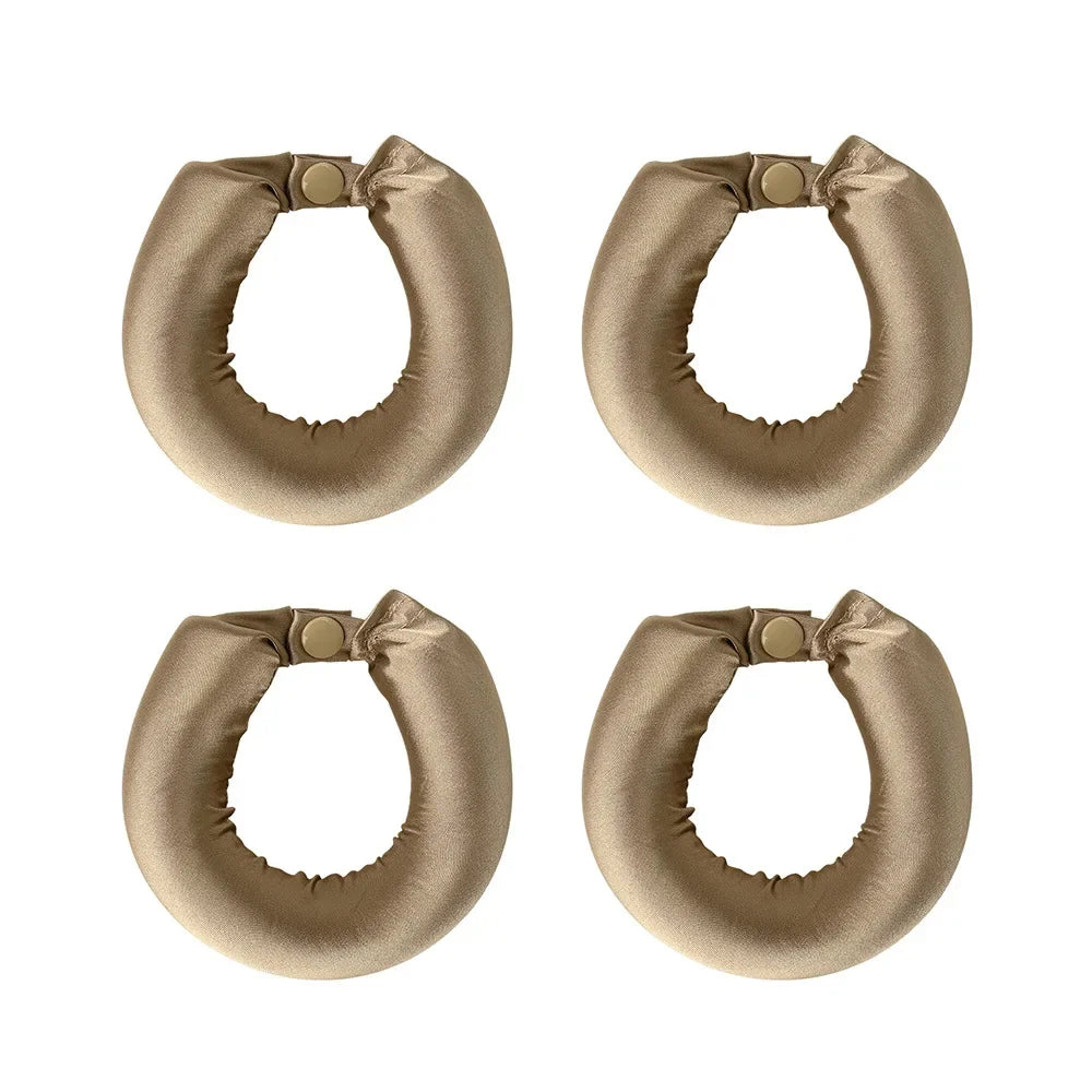 Satin Heatless Hair Curlers | Overnight Flexi Rods for Soft, No-Heat Curls alternate view