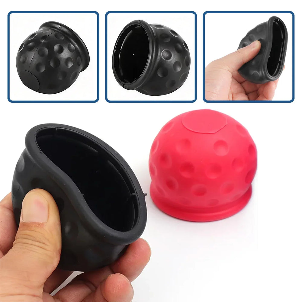 Rubber Trailer Hitch Ball Cover Dustproof Anti Rust detail view