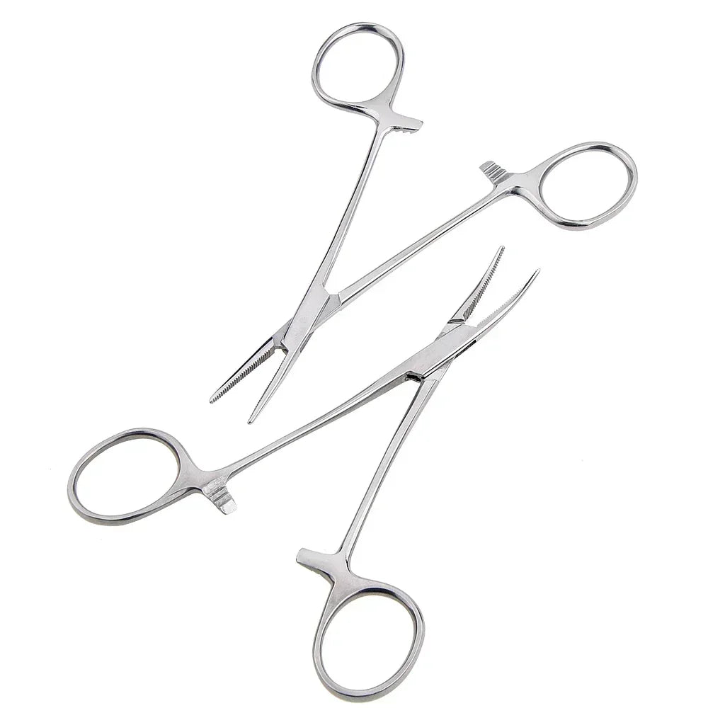 Multifunctional Hemostatic Forceps | Stainless Steel Surgical Clamp for Fishing, Ar additional angle