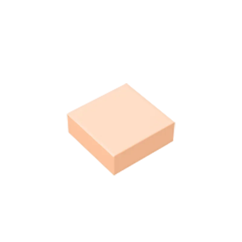 Gobricks GDS-613 Tile 1 x 1 | Compatible Building Block for DIY close-up view