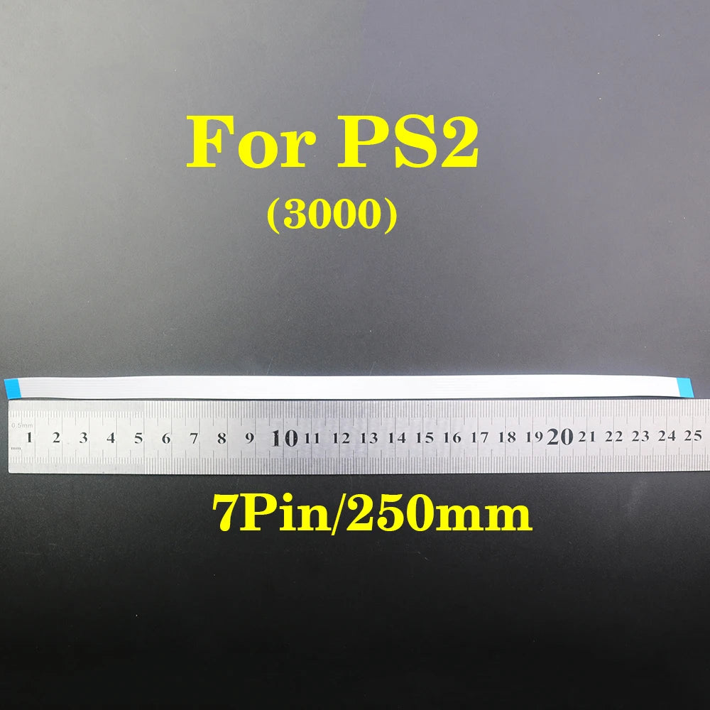 Power Switch Ribbon Flex Cable for PS5 PS4 PS3 PS2 Wii U PAD | Replacement FPC Connect close-up view