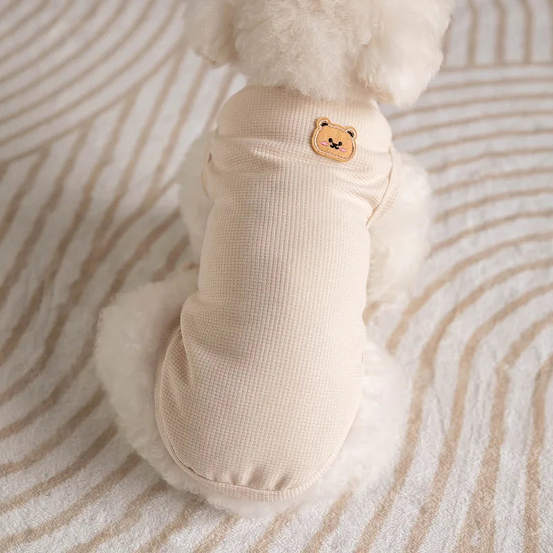 Dog Vest Pet Cat Clothing Four Colors Of Polyester Fabric Breathable Sweat Resistant alternate view