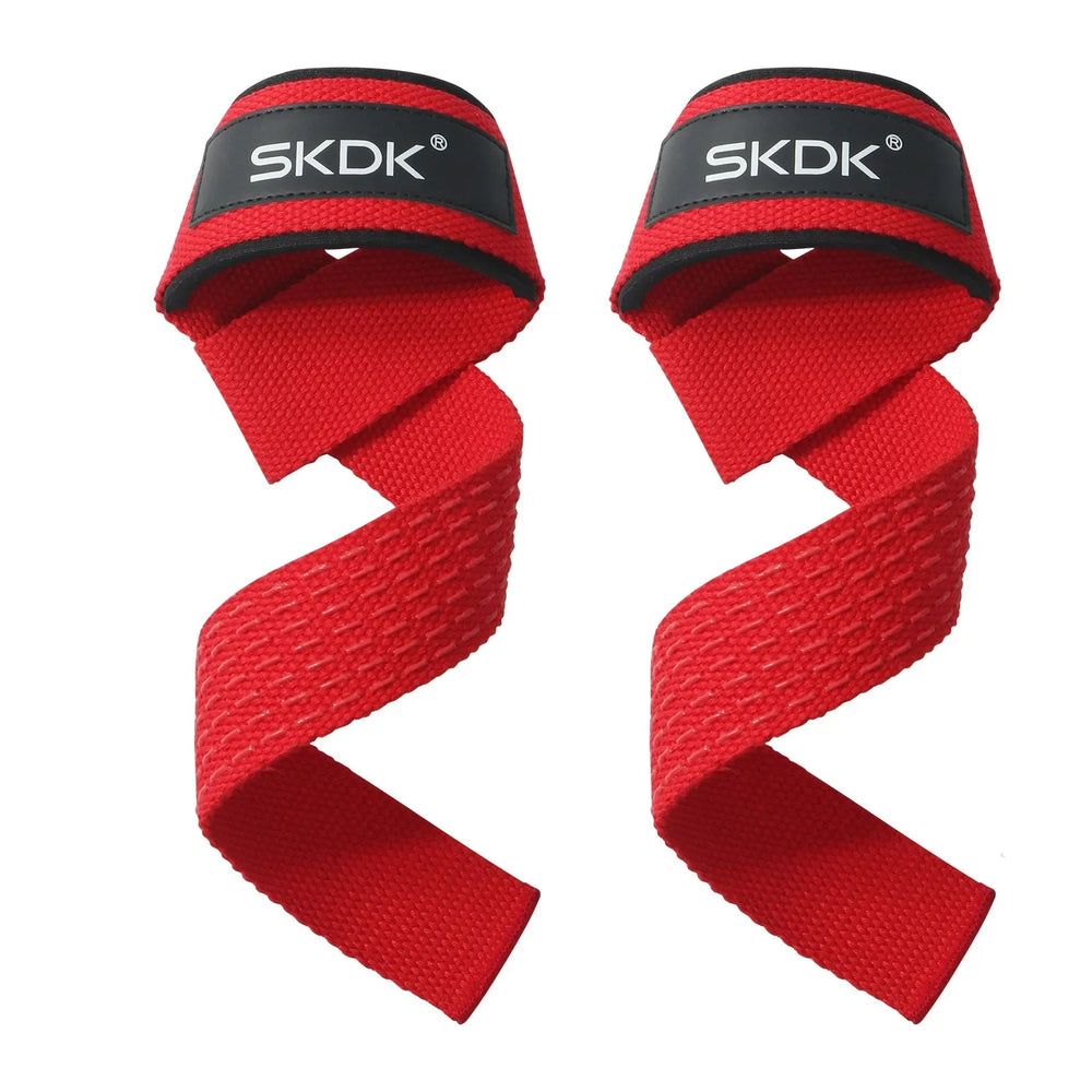 Adjustable Weightlifting Wrist Straps | Non-Slip Gym Lifting Support Bands additional angle