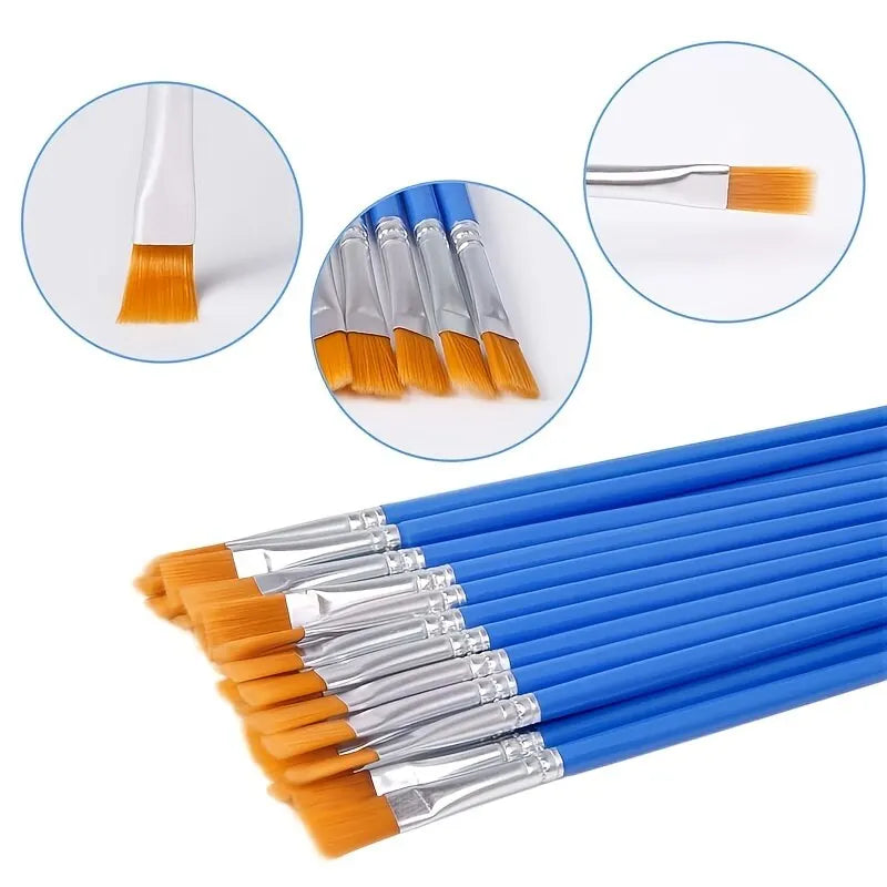 20pcs Painting Brushes For Painting Handcraft Arts And Craft For Artistic Multifuncti lifestyle view
