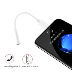 Lightning to 3.5mm Headphone Adapter – Aux Audio Jack Splitter for iPhone 13/12/11/10 alternate view