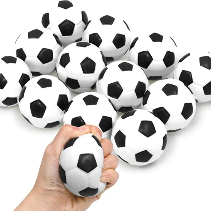 2Pcs Foam Sponge Decompression Vent Stress Balls Soccer Anti Stress Relaxation Mini Spor detail view