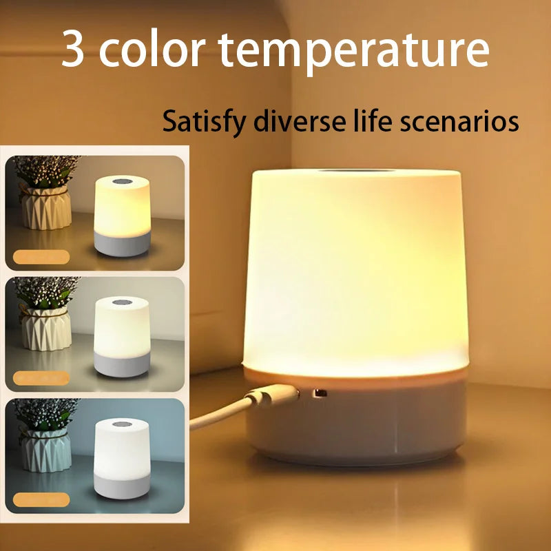 LED Touch Charging Night Light | USB Desk Lamp with Adjustable Brightness alternate view