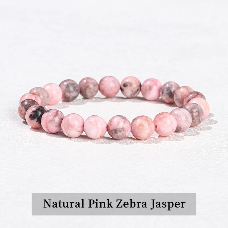 JD Natural Black Spectrolite Flash Smooth Beaded Bracelet Women Men 6 8 10mm Labradorite detail view