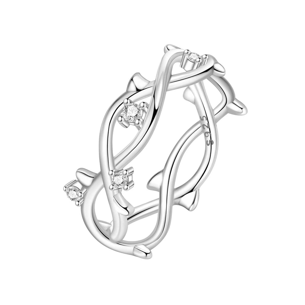 Hot Sale 2025 Original 925 Sterling SilverPanda Animal Closed Rings For Women Fashion lifestyle view