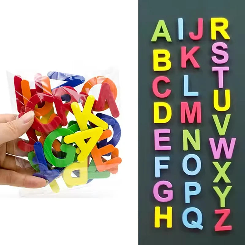 ABC Magnetic English Letter Magnetic Stickers Refrigerator Stickers Educational Child lifestyle view