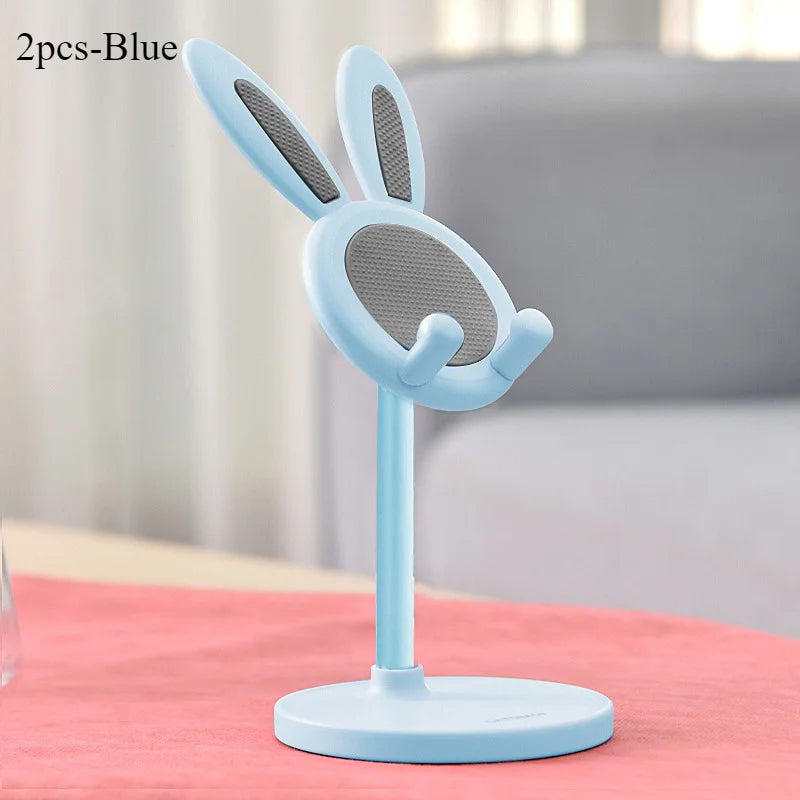 Rabbit Mobile Phone Stand Desktop Can Lift lifestyle view