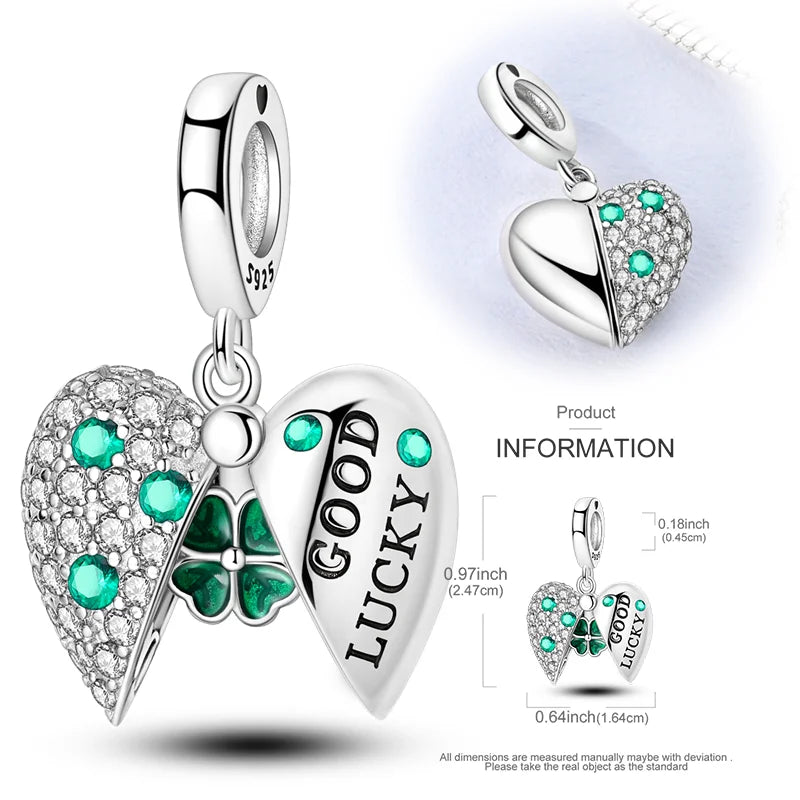 New 925 Sterling Silver Openable Charm Beads Matryoshka Mummy Easter Egg Whale Pend additional angle