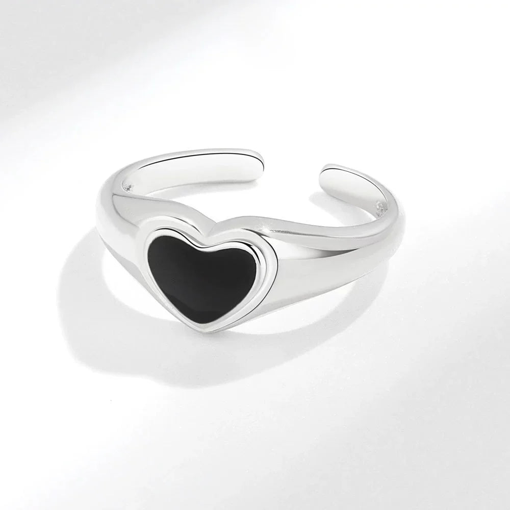 VENTFILLE 925er Sterlingsilber Blumen-Spitzenring | Koreanischer Mode-Ring mit verstellbaren Zirkonia