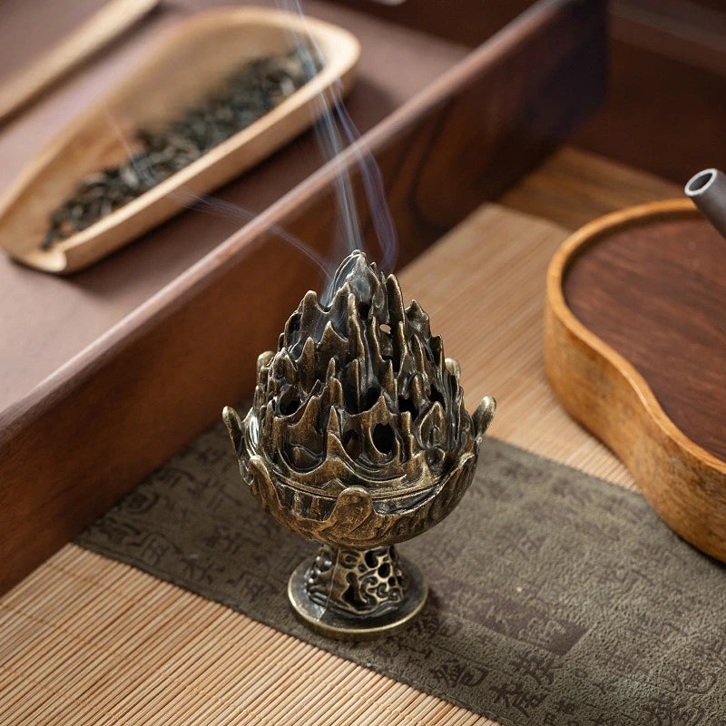 Boshan Incense Burner | Creative Portable Home Office Decor alternate view